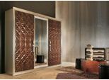Cassettiera Con 2 Cassetti Credenza Credenza Mobile Lucido In Marrone Nuovo