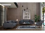 Set Di Divani 3+3+1 Set Di Sedute Design Divani Imbottiti Divani Grigi Divano Mobili 3Pz.