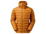 Felpa Con Cappuccio Alpine 850 Lite, Uomo - Montane, Colore:Flame Orange, Taglia:S