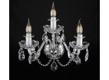 -Lampada Da Parete In Vetro Cristallo Lampadario Illuminazione Soggiorno Elite Bohemia