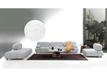 Set Completo Di Divani Set Di Divani 321 Posti In Tessuto Moderno Grigio