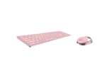 Rapoo 9750M Tastatur Maus Enthalten Rf Wireless + Bluetooth Qwertz Deutsch Pink (00215376)