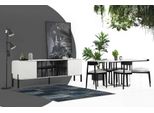 *Gruppo Sala Da Pranzo Tavolo Da Pranzo Sedie Tavolo Legno Set 7 Pezzi Tavoli Bianchi Nuovo