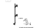 Multibrackets Multibrackets M Vesa Deskmount Officeline Dual Vertical Nero