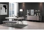 Mobili Per La Sala Da Pranzo Zona Pranzo Tavolo Da Pranzo Set Da Pranzo Tavolo Da Pranzo Sedie 9 Pezzi Grigio