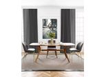 Tavolo Da Pranzo In Stile Italiano 4X Sedie Tavolo In Legno Set Da Pranzo Design Moderno 5 Pezzi