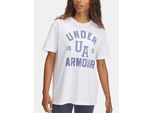 Under Armour Ua Hwt Os Collegiate Ss - Bianco, Taglia:S