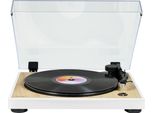 - TT301 - Giradischi Di Design A 33 E 45 Giri - Testina Di Riproduzione Audio-Technica AT3600L - Legno E Bianco