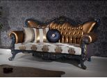 Divano Chesterfield A 3 Posti Di Design Con Imbottitura Divani In Tessuto Nuovo