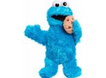 Just Play Sesame Street 13,5 Pollici Nom Nom Cookie Monster Peluche Con Suoni E Movimenti