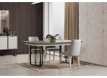 Set Da Pranzo Zona Pranzo Gruppo Sala Da Pranzo Bianco Tavolo Sedie 7 Pezzi Legno