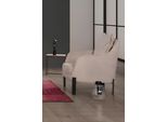 Poltrona Monoposto 1 Posto Sedile Imbottito Di Design Tessuto Sedile Tessuto Moderno Nuovo
