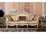 Divano Tappezzeria Legno Divani Divano Barocco Rococò Lusso Italia Tre Posti Mobili Nuovo