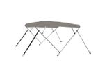 Vidaxl 4-Bow Bimini-Top Grigio 243X196X137 Cm