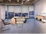Scrivania D'angolo Tavolino Da Caffè Armadio Per Archiviazione Studio Moderno Legno Marrone