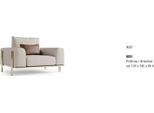 Luxury 1-Seater Sofa Classic Furniture New Armchair Sofas Sofa Classic Textile