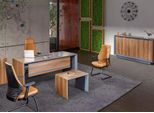 Studio Mobili In Legno Scrivania Tavolino Credenza Marrone