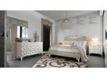 Specchio Da Parete Legno Classico Specchio Rettangolare Design Camera Da Letto Argento Nuovo