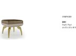 Sgabello Designer Sgabello Moderno Sgabello Poggiapiedi Sgabello Laterale Chaise Lounge Cuscino Nuovo