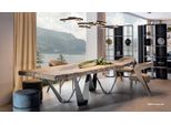 Tavolo Da Pranzo In Legno Naturale Arredamento Tavoli Tavolo In Legno Massiccio Lusso Italiano
