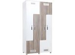 Elegante Armadio Da Ufficio Bianco Grigio Lussuoso Armadio In Legno Schedario Moderno
