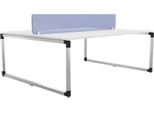 Elegante Scrivania Da Ufficio Grigio Chiaro Ambiente Di Lavoro Mobili In Legno Moderno