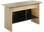 Scrivania Moderna Per Computer Nero Marrone Mobili In Legno Mobili Da Ufficio Scrivania Da Lavoro