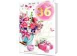 Biglietto Di Auguri B6 (Numeri Intercambiabili)