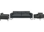 Set Di Divani Da Salotto 3+1+1 Posti Divano Imbottito Poltrona Divano Lusso Moderno