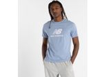 Maglietta New Balance Sport Essentials Logo, Blau S