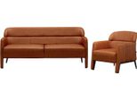 Set 2Pcs Divano Poltrona Mobili Set Divano Divano Tappezzeria Soggiorno Legno