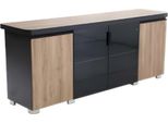 Elegante Schedario Marrone Grigio Mobili Ufficio Legno Ambiente Di Lavoro