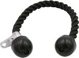 Deportium Rope Grip Tricipiti Nero Nero Taglia Unica
