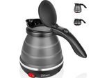 Bollitore Da Viaggio Zilan Piccolo 0,5 Litri Bollitore Pieghevole Mini Bollitore Portatile Mini Bollitore Pieghevole Bollitore Da Viaggio Bollitore Mobile Compatto Da Campeggio