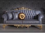Divano 3 Posti Divano Chesterfield Rivestimento Tessile Divano Design Moderno Nuovo