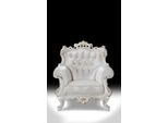 Poltrona Chesterfield Design Tappezzeria Tessile Lusso Divani 1 Posto Royal