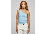 DáMské TíLko Urban Classics - Top Asimmetrico Da Donna Blu Baltico - M