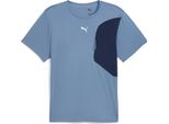 Puma Flex Pocket Kurzarm T-Shirt Blau L Herren Blau L