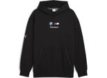 Puma Bmw Mms Ess+ Felpa Con Cappuccio Uomo, Taglia:L, Colore:Nero