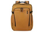 Reiserucksack SAMSONITE ARMOX, Damen, Gr. B/H/T: 36cm x 48cm x 24cm, gelb (ochre), Polyester, Rucksäcke Reiserucksack, Laptoprucksack Rucksack Freizeitrucksack Overnighter