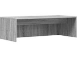 Syfax™ Scrivania A Parete Grigio Sonoma 100 X 45 X 30 Cm