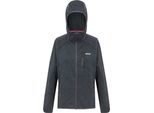 Regatta - Felpa Con Cappuccio "Newhill Ii"" Con Zip Integrale Da Donna RG12002 (40 De) (Grigio Medio/Pop)"