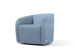 Sessel Egoitaliano "Charlottaas Clubsessel, Designsessel, Modern Und Zeitlos, Bequem", Blau (Himmelblau), B:73Cm H:73Cm T:76Cm, Leder »Bull« (Echtes Rindsleder). Geschliffenes, Pigmentiertes Und Behandeltes Rindsleder Mit Einer Dicke Von 1, 3-1, 5 Mm. Dieses Leder Zeigt Eine Ziemlich Weiche Hand Mit Einem Halb Undurchsichtigen Aussehen. Es Handelt Sich Um Ein GeschüTztes Leder. Eine Leichte Decksc