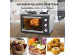 26 l Minibackofen 2 Kochplatten Etass | Kleinküche | Miniofen | Pizzaofen