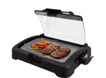Partygrill mit Glasdeckel Vundria | Tischgrill | Barbecue | Elektrogrill