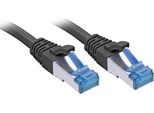 Lindy Patchkabel Cat6A S/Ftp Pimf Tpe Schwarz 3.00M