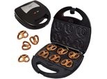 Syntrox Mini Soft Pretzel Mini Pretzel Maker Chefmaker Con Piastre Di Cottura Intercambiabili