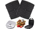 Piastre Intercambiabili Per Multimaker ZN-2000W | Rivestimento Antiaderente | Cialde Belghe - Resto