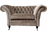 Poltrona Chesterfield Di Design 1 Posto Divano Imbottito Divani Tessili