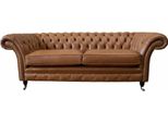 Divano A 3 Posti Divani In Pelle Divano Imbottito Soggiorno Chesterfield Tre Posti